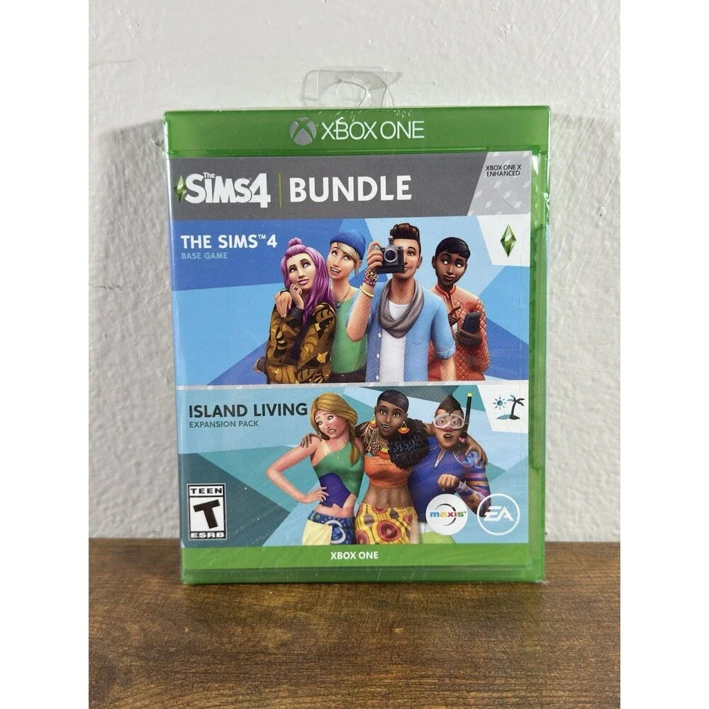 The Sims 4 Plus Island Living Bundle - Microsoft Xbox One